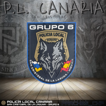 Cargar imagen en el visor de la galería, EMBLEMA POLICIA LOCAL CANARIA - GRUPO 6 - SAN CRISTOBAL DE LA LAGUNA