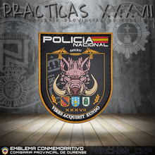 Cargar imagen en el visor de la galería, EMBLEMA CONMEMORATIVO PRÁCTICAS - COMISARÍA PROVINCIAL DE OURENSE PROMOCIÓN XXXVII