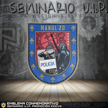 Cargar imagen en el visor de la galería, EMBLEMA CONMEMORATIVO DEL SEMINARIO DE U.I.P. DE LA PROMOCIÓN XXXVIII