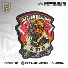 Cargar imagen en el visor de la galería, EMBLEMA SECCION 04 ETESDA CICLO 01/2024 ESPECIALIDAD BOMBEROS
