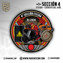 Cargar imagen en el visor de la galería, EMBLEMA SECCION 04 ETESDA CICLO 01/2024