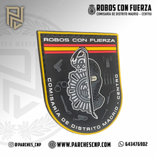 Cargar imagen en el visor de la galería, EMBLEMA ROBOS CON FUERZA COMISARÍA DE CENTRO - MADRID