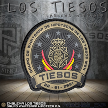 Cargar imagen en el visor de la galería, EMBLEMA CONMEMORATIVO LOS TIESOS - GRUPO DE WHATSAPP HIPOTECAS