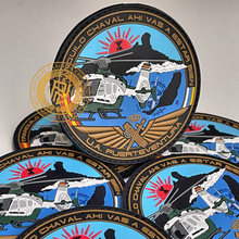 Cargar imagen en el visor de la galería, EMBLEMA DE LA UNIDAD AÉREA DE LA G.C. DE FUERTEVENTURA MODELO AIRBUS HELICOPTERS H135