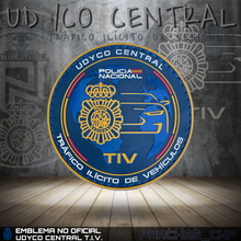 Cargar imagen en el visor de la galería, EMBLEMA UDYCO CENTRAL - TRÁFICO ILÍCITO DE VEHÍCULOS - TIV