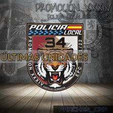 Cargar imagen en el visor de la galería, EMBLEMA CONMEMORATIVO PROMOCIÓN XXXIV POLICÍA LOCAL DE TOLEDO