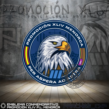 Cargar imagen en el visor de la galería, EMBLEMA CONMEMORATIVO PROMOCIÓN XLIV P.L. MENORCA