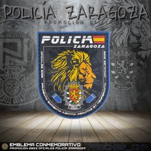 Cargar imagen en el visor de la galería, EMBLEMA CONMEMORATIVO PROMOCIÓN 2023 OFICIALES POLICÍA ZARAGOZA