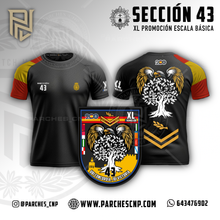 Cargar imagen en el visor de la galería, EMBLEMA CONMEMORATIVO SECCIÓN 43 P.N. E.B. PROMOCIÓN XL