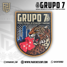 Cargar imagen en el visor de la galería, EMBLEMA BRIGADA PROVINCIAL EXTRANJERÍA Y FRONTERAS - GRUPO VII - MADRID
