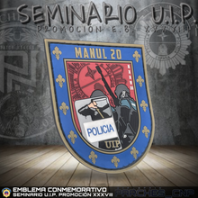 Cargar imagen en el visor de la galería, EMBLEMA CONMEMORATIVO DEL SEMINARIO DE U.I.P. DE LA PROMOCIÓN XXXVIII