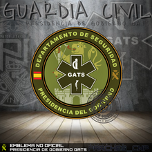 Cargar imagen en el visor de la galería, EMBLEMA GUARDIA CIVIL - PRESIDENCIA DE GOBIERNO - GATS