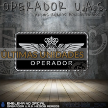 Cargar imagen en el visor de la galería, EMBLEMA PECHO OPERADOR U.A.S. POLICÍA NACIONAL