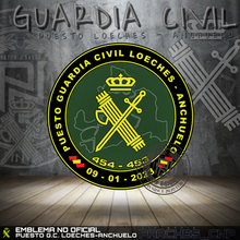 Cargar imagen en el visor de la galería, EMBLEMA PUESTO DE LA GUARDIA CIVIL DE LOECHES - ANCHUELO