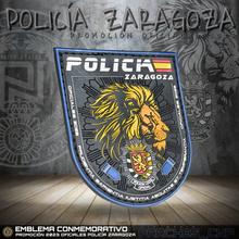 Cargar imagen en el visor de la galería, EMBLEMA CONMEMORATIVO PROMOCIÓN 2023 OFICIALES POLICÍA ZARAGOZA