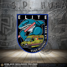 Cargar imagen en el visor de la galería, EMBLEMA BRAZO SEGURIDAD PRIVADA HUFA