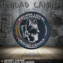 Cargar imagen en el visor de la galería, EMBLEMA DE LA POLICÍA LOCAL DE SALOBREÑA UNIDAD CANINA K9