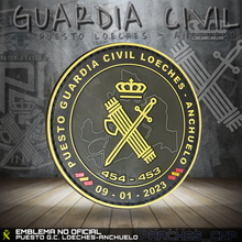 Cargar imagen en el visor de la galería, EMBLEMA PUESTO DE LA GUARDIA CIVIL DE LOECHES - ANCHUELO