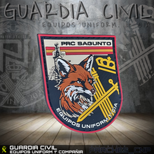 Cargar imagen en el visor de la galería, PARCHE GUARDIA CIVIL EQUIPOS UNIFORM 1º CIA SAGUNTO