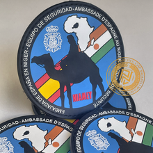 Cargar imagen en el visor de la galería, EMBLEMA DE BRAZO EQUIPO DE SEGURIDAD EMBAJADA DE NIGER (REPÚBLICA DEL NIGER)