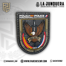 Cargar imagen en el visor de la galería, EMBLEMA COMISARÍA CONJUNTA LA JUNQUERA - LE PERTHUS COMISSARIAT COMMUN