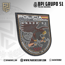 Cargar imagen en el visor de la galería, EMBLEMA DE LA BRIGADA PROVINCIAL DE INFORMACIÓN (GRUPO 51) MADRID