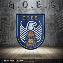 Cargar imagen en el visor de la galería, EMBLEMA OFICIAL GRUPOS OPERATIVOS ESPECIALES DE SEGURIDAD (G.O.E.S.)
