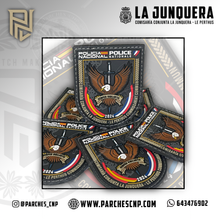 Cargar imagen en el visor de la galería, EMBLEMA COMISARÍA CONJUNTA LA JUNQUERA - LE PERTHUS COMISSARIAT COMMUN