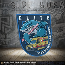 Cargar imagen en el visor de la galería, EMBLEMA BRAZO SEGURIDAD PRIVADA HUFA