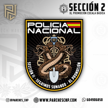 Cargar imagen en el visor de la galería, EMBLEMA CONMEMORATIVO SECCIÓN 02 P.N. E.B. PROMOCIÓN XL