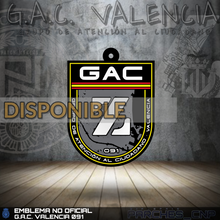 Cargar imagen en el visor de la galería, LLAVERO G.A.C. GRUPO DE ATENCIÓN AL CIUDADANO VALENCIA