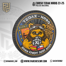 Cargar imagen en el visor de la galería, EMBLEMA CONMEMORATIVO DEL XL CURSO TEDAX AÑO 2023-2025