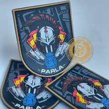 Cargar imagen en el visor de la galería, EMBLEMA DE BRAZO COMISARÍA LOCAL P.N. DE PARLA