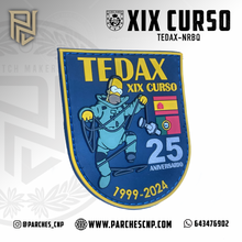 Cargar imagen en el visor de la galería, EMBLEMA CONMEMORATIVO 25 ANIVERSARIO DEL CURSO XIX TEDAX