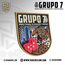 Cargar imagen en el visor de la galería, EMBLEMA BRIGADA PROVINCIAL EXTRANJERÍA Y FRONTERAS - GRUPO VII - MADRID