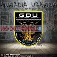 Cargar imagen en el visor de la galería, EMBLEMA GUARDIA URBANA DE BARCELONA - EIXAPLE UT-2