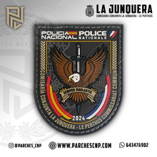 Cargar imagen en el visor de la galería, EMBLEMA COMISARÍA CONJUNTA LA JUNQUERA - LE PERTHUS COMISSARIAT COMMUN