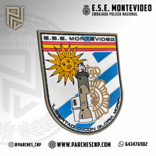 Cargar imagen en el visor de la galería, EMBLEMA DE BRAZO EQUIPO DE SEGURIDAD EMBAJADA DE MONTEVIDEO