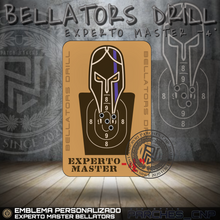 Cargar imagen en el visor de la galería, EMBLEMA BELLATORS DRILL EXPERTO MASTER -4"