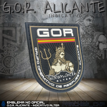 Cargar imagen en el visor de la galería, PARCHE DE BRAZO DEL G.O.R. DE ALICANTE INDICATIVO ALTEA