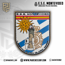 Cargar imagen en el visor de la galería, EMBLEMA DE BRAZO EQUIPO DE SEGURIDAD EMBAJADA DE MONTEVIDEO