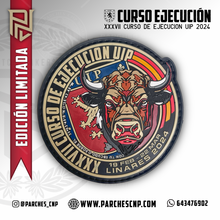 Cargar imagen en el visor de la galería, EMBLEMA CONMEMORATIVO CURSO XXXVII DE EJECUCIÓN PARA U.I.P.