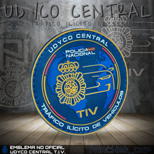 Cargar imagen en el visor de la galería, EMBLEMA UDYCO CENTRAL - TRÁFICO ILÍCITO DE VEHÍCULOS - TIV