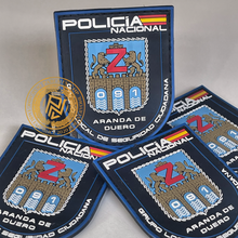 Cargar imagen en el visor de la galería, EMBLEMA DE BRAZO GRUPO LOCAL DE SEGURIDAD CIUDADANA DE ARANDA DE DUERO