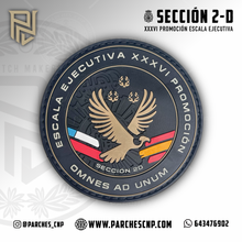Cargar imagen en el visor de la galería, EMBLEMA CONMEMORATIVO DE LA SECCIÓN 2D DE LA PROMOCIÓN XXXVI DE ESCALA EJECUTIVA