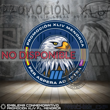 Cargar imagen en el visor de la galería, EMBLEMA CONMEMORATIVO PROMOCIÓN XLIV P.L. MENORCA