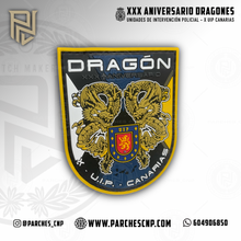 Cargar imagen en el visor de la galería, EMBLEMA X U.I.P DRAGÓN (LAS PALMAS DE GRAN CANARIA Y SANTA CRUZ DE TENERIFE)