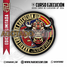 Cargar imagen en el visor de la galería, EMBLEMA CONMEMORATIVO CURSO XXXVII DE EJECUCIÓN PARA U.I.P.