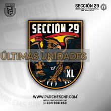 Cargar imagen en el visor de la galería, EMBLEMA CONMEMORATIVO SECCIÓN 29 P.N. E.B. PROMOCIÓN XL