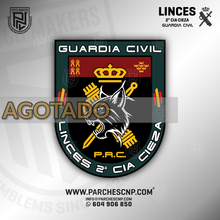 Cargar imagen en el visor de la galería, EMBLEMA GUARDIA CIVIL 2ª CÍA CIEZA